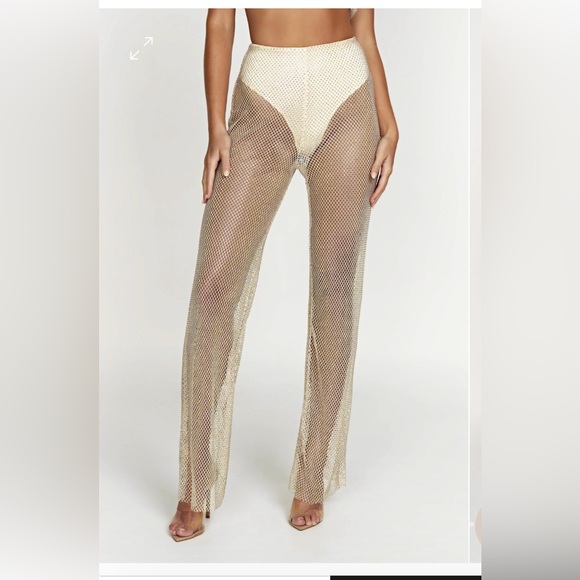 Meshki Diamente Pants Never Worn L - Picture 1 of 4